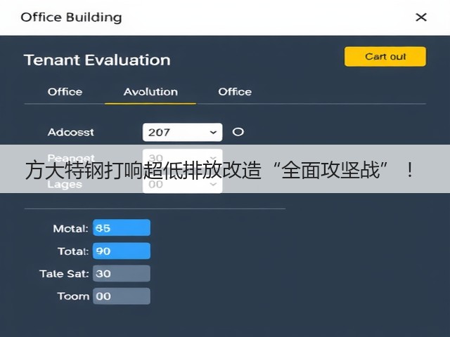 方大特钢打响超低排放改造“全面攻坚战” ！(图3)