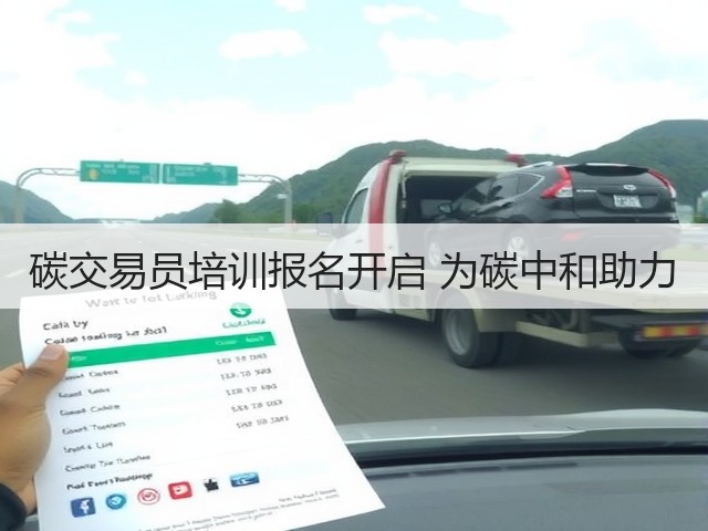 碳交易员培训报名开启 为碳中和助力(图1)