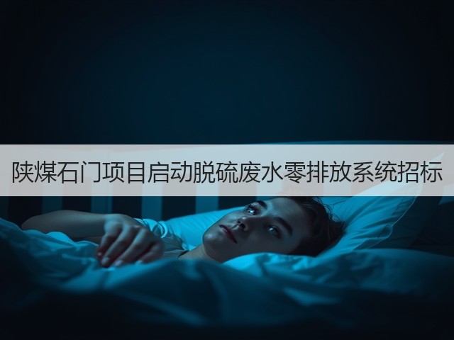陕煤石门项目启动脱硫废水零排放系统招标(图2) 陕煤石门项目启动脱硫废水零排放系统招标(图2)