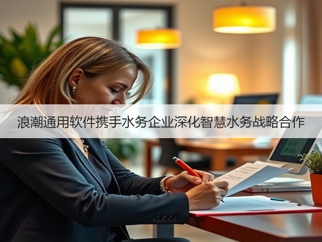 浪潮通用软件携手水务企业深化智慧水务战略合作(图2)