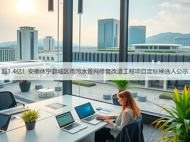 超1.4亿！安徽休宁县城区雨污水管网修复改造工程项目定标候选人公示(图2)
