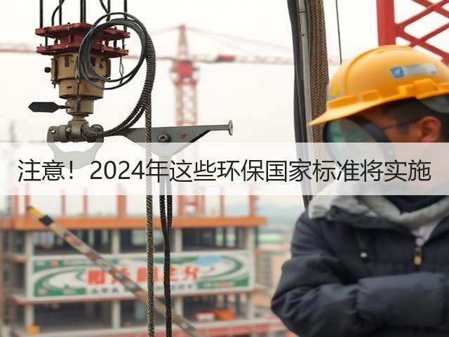 注意！2024年这些环保国家标准将实施(图2)
