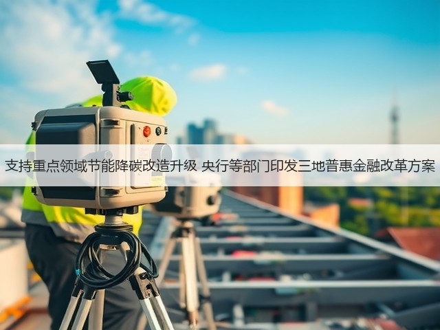 支持重点领域节能降碳改造升级 央行等部门印发三地普惠金融改革方案(图2)