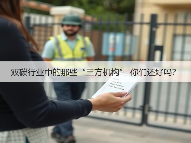 双碳行业中的那些“三方机构” 你们还好吗?(图3) 双碳行业中的那些“三方机构” 你们还好吗?(图3)
