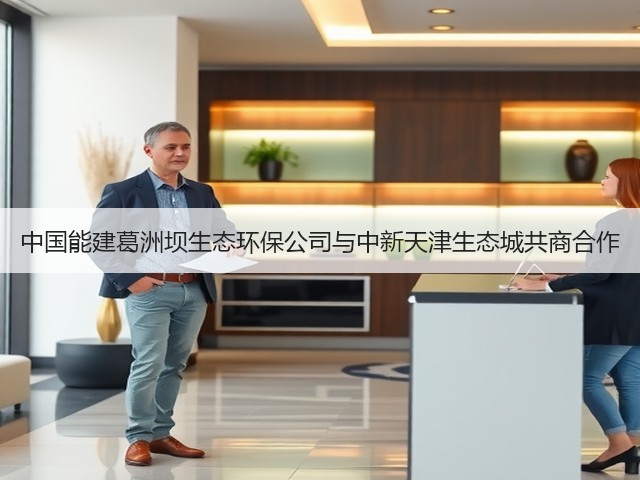 中国能建葛洲坝生态环保公司与中新天津生态城共商合作(图2)