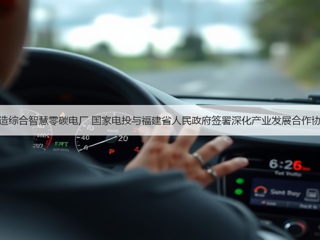 打造综合智慧零碳电厂 国家电投与福建省人民政府签署深化产业发展合作协议(图2)