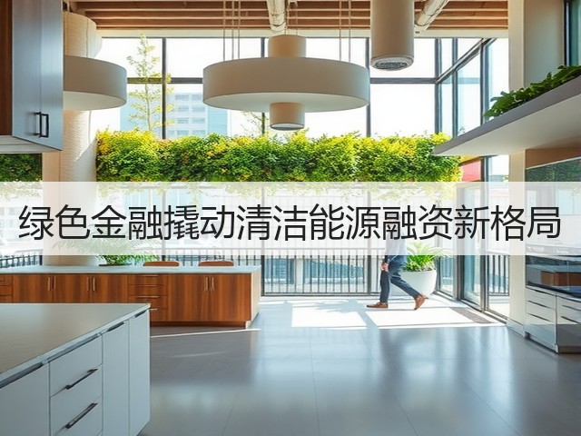 绿色金融撬动清洁能源融资新格局(图1) 绿色金融撬动清洁能源融资新格局(图1)
