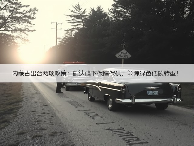 内蒙古出台两项政策：碳达峰下保障保供、能源绿色低碳转型！(图1)