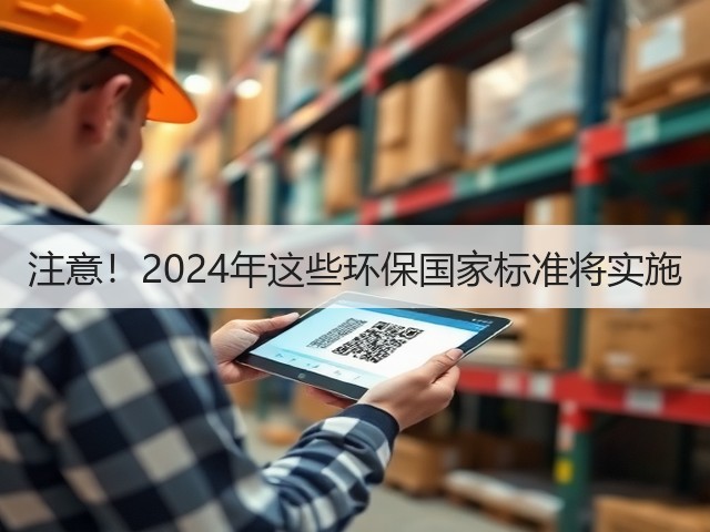 注意！2024年这些环保国家标准将实施(图3)