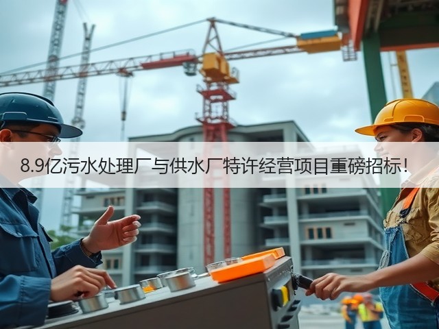 8.9亿污水处理厂与供水厂特许经营项目重磅招标！(图2)
