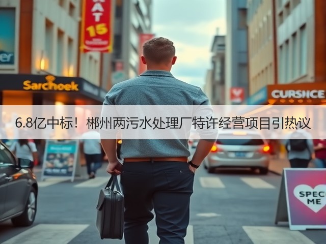 6.8亿中标！郴州两污水处理厂特许经营项目引热议(图3)