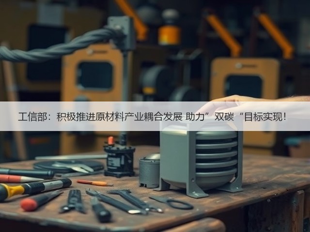 工信部：积极推进原材料产业耦合发展 助力”双碳“目标实现！(图3)