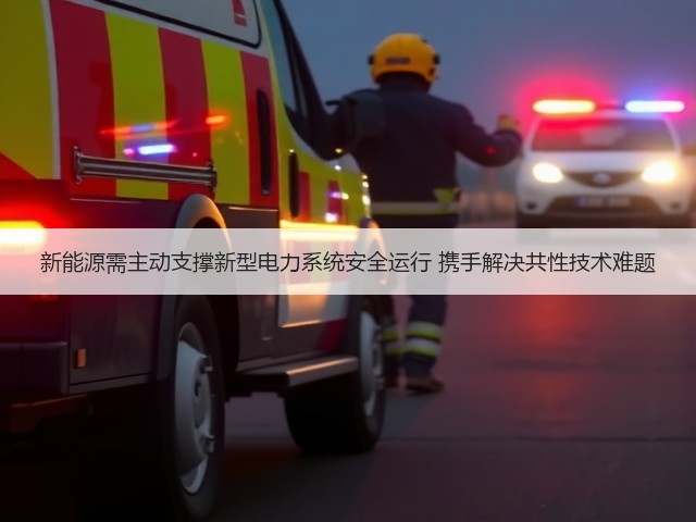 新能源需主动支撑新型电力系统安全运行 携手解决共性技术难题(图1)