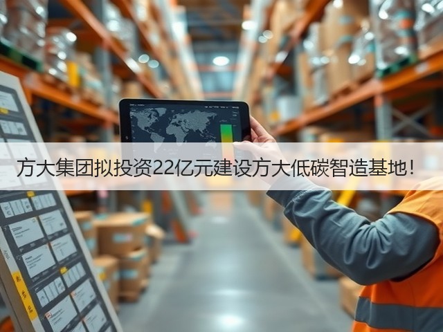 方大集团拟投资22亿元建设方大低碳智造基地！(图2)