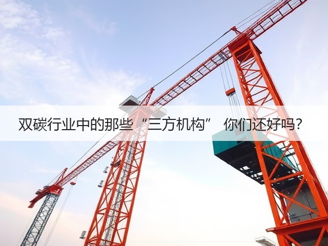 双碳行业中的那些“三方机构” 你们还好吗？(图3)