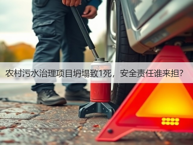 农村污水治理项目坍塌致1死，安全责任谁来担？(图2)