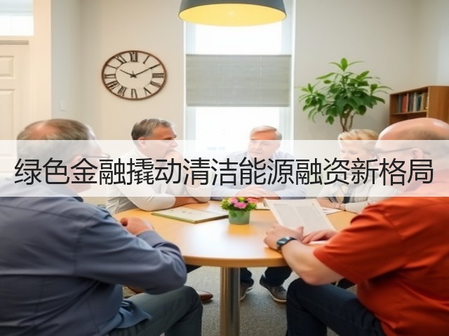绿色金融撬动清洁能源融资新格局(图1)