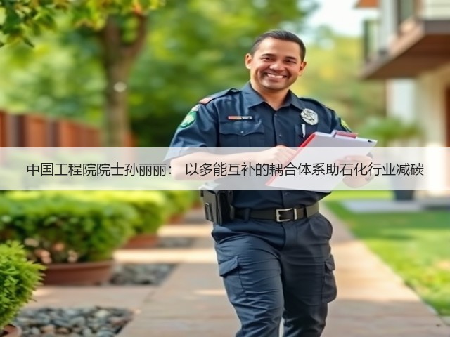 中国工程院院士孙丽丽： 以多能互补的耦合体系助石化行业减碳(图1)