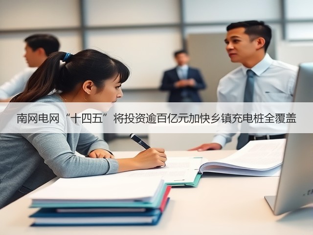 南网电网“十四五”将投资逾百亿元加快乡镇充电桩全覆盖(图1)