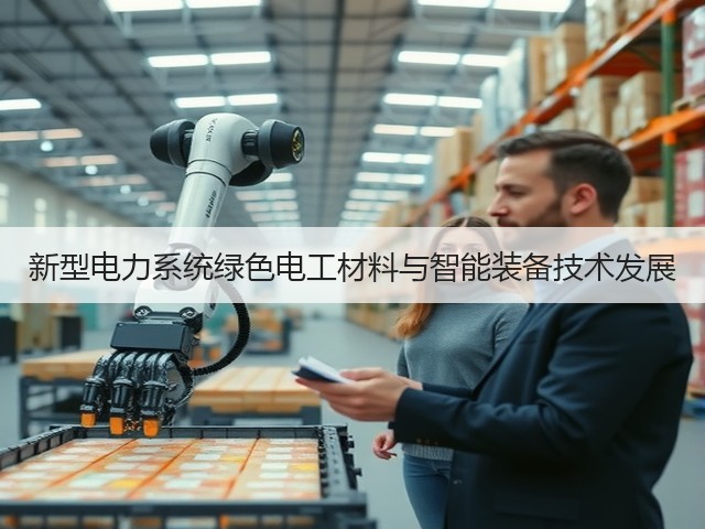 新型电力系统绿色电工材料与智能装备技术发展(图1) 新型电力系统绿色电工材料与智能装备技术发展(图1)