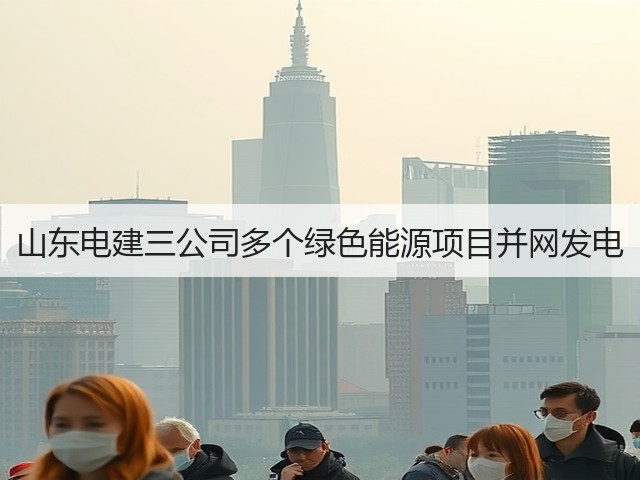 山东电建三公司多个绿色能源项目并网发电(图2) 山东电建三公司多个绿色能源项目并网发电(图2)