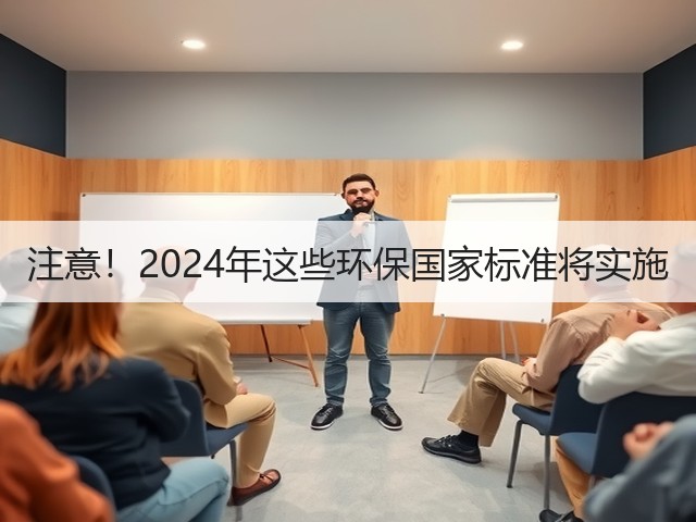 注意！2024年这些环保国家标准将实施(图1)