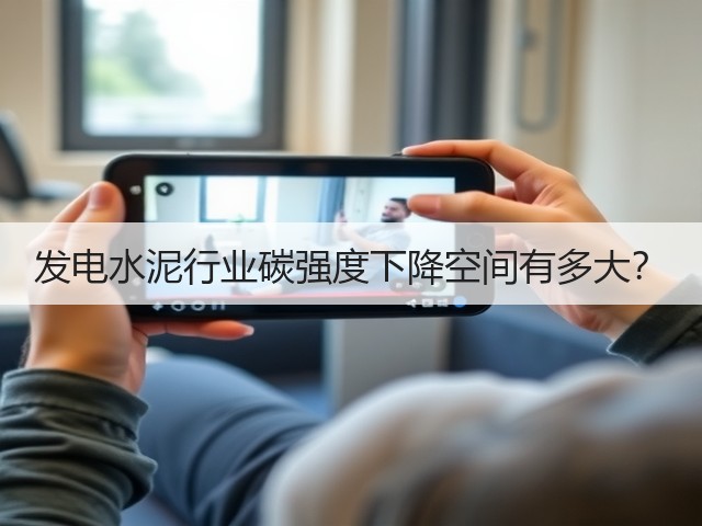 发电水泥行业碳强度下降空间有多大？(图3)