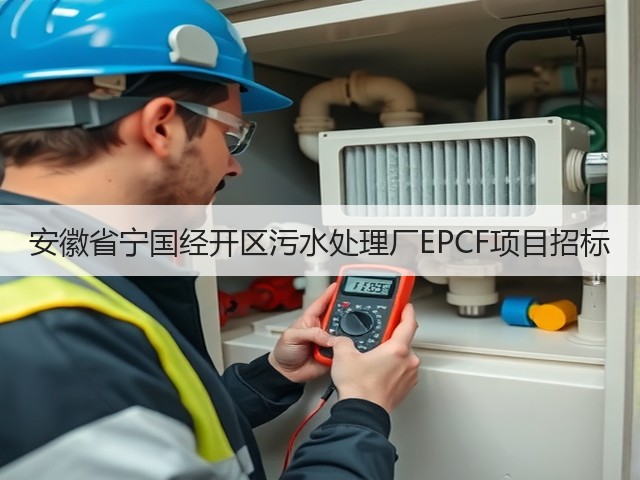 安徽省宁国经开区污水处理厂EPCF项目招标(图3)