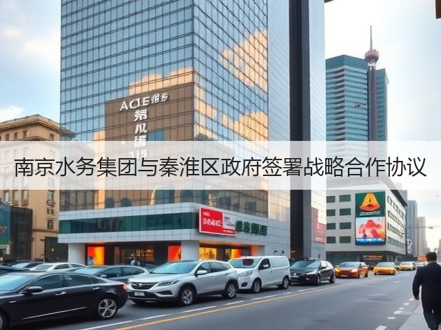 南京水务集团与秦淮区政府签署战略合作协议(图1) 南京水务集团与秦淮区政府签署战略合作协议(图1)