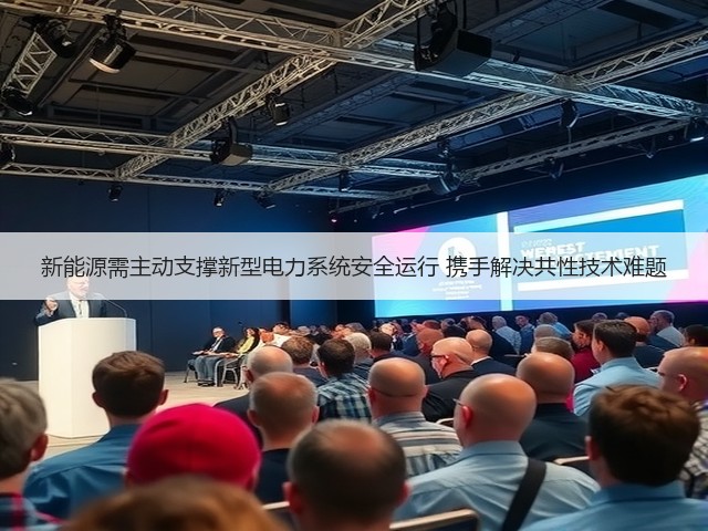 新能源需主动支撑新型电力系统安全运行 携手解决共性技术难题(图2)