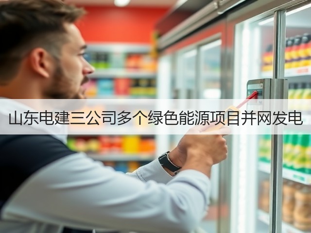 山东电建三公司多个绿色能源项目并网发电(图3)