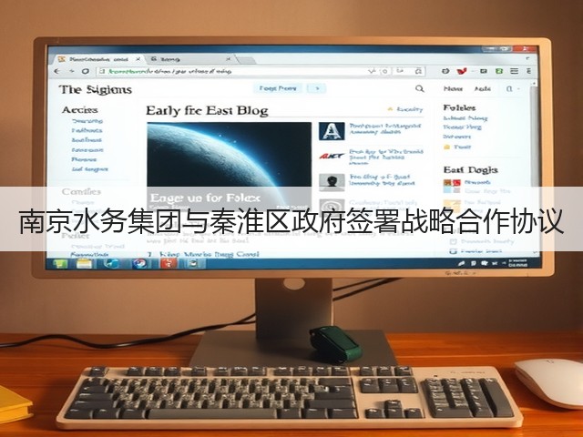 南京水务集团与秦淮区政府签署战略合作协议(图3)