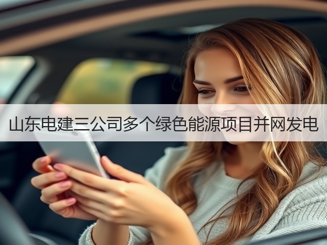 山东电建三公司多个绿色能源项目并网发电(图3) 山东电建三公司多个绿色能源项目并网发电(图3)