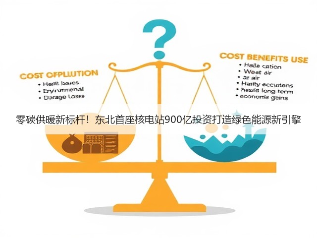 零碳供暖新标杆！东北首座核电站900亿投资打造绿色能源新引擎(图2)