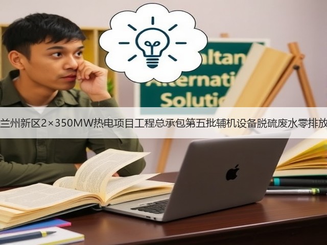 甘肃能化兰州新区2×350MW热电项目工程总承包第五批辅机设备脱硫废水零排放EPC招标(图3) 甘肃能化兰州新区2×350MW热电项目工程总承包第五批辅机设备脱硫废水零排放EPC招标(图3)