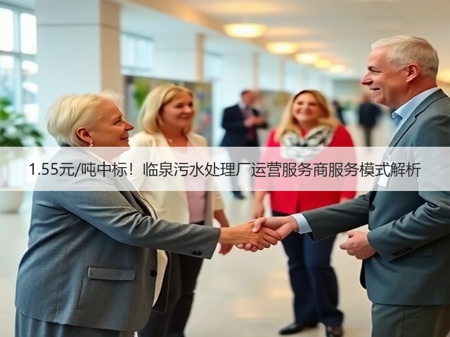 1.55元/吨中标！临泉污水处理厂运营服务商服务模式解析(图3)