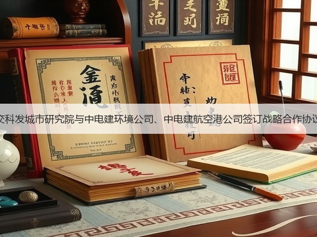 交科发城市研究院与中电建环境公司、中电建航空港公司签订战略合作协议(图3) 交科发城市研究院与中电建环境公司、中电建航空港公司签订战略合作协议(图3)