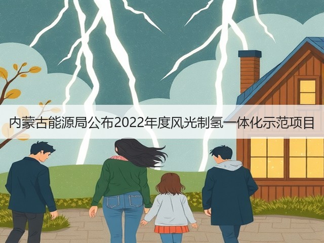 内蒙古能源局公布2022年度风光制氢一体化示范项目(图1)