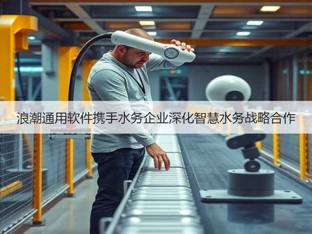 浪潮通用软件携手水务企业深化智慧水务战略合作(图1)