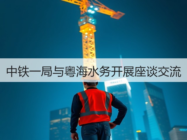 中铁一局与粤海水务开展座谈交流(图1) 中铁一局与粤海水务开展座谈交流(图1)
