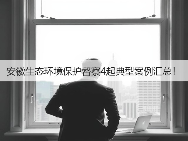 安徽生态环境保护督察4起典型案例汇总！(图2)