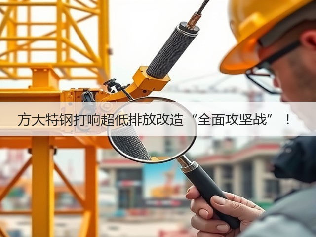 方大特钢打响超低排放改造“全面攻坚战” !(图2) 方大特钢打响超低排放改造“全面攻坚战” !(图2)