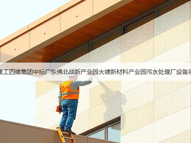 上海建工四建集团中标广东佛北战新产业园大塘新材料产业园污水处理厂设备项目!(图3) 上海建工四建集团中标广东佛北战新产业园大塘新材料产业园污水处理厂设备项目!(图3)