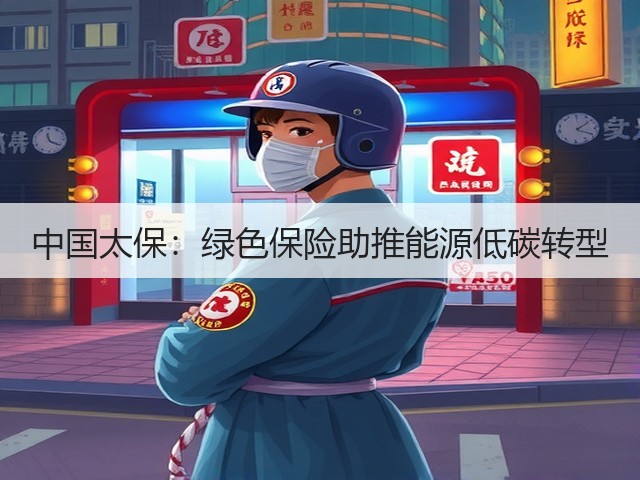 中国太保:绿色保险助推能源低碳转型(图2) 中国太保:绿色保险助推能源低碳转型(图2)