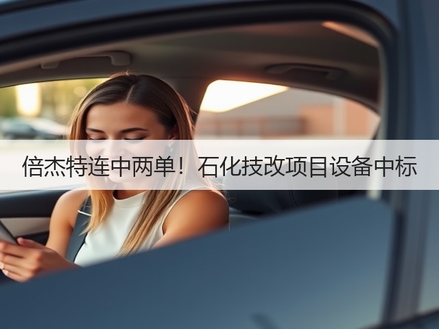 倍杰特连中两单!石化技改项目设备中标(图1) 倍杰特连中两单!石化技改项目设备中标(图1)