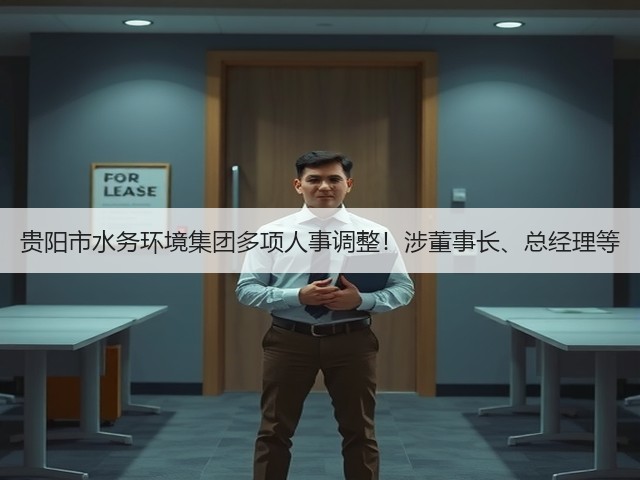 贵阳市水务环境集团多项人事调整!涉董事长、总经理等(图3) 贵阳市水务环境集团多项人事调整!涉董事长、总经理等(图3)