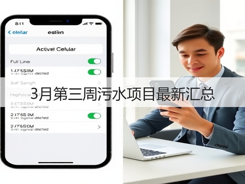 3月第三周污水项目最新汇总 3月第三周污水项目最新汇总