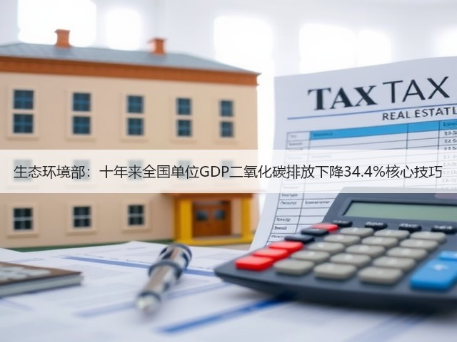 生态环境部：十年来全国单位GDP二氧化碳排放下降34.4%核心技巧(图1)