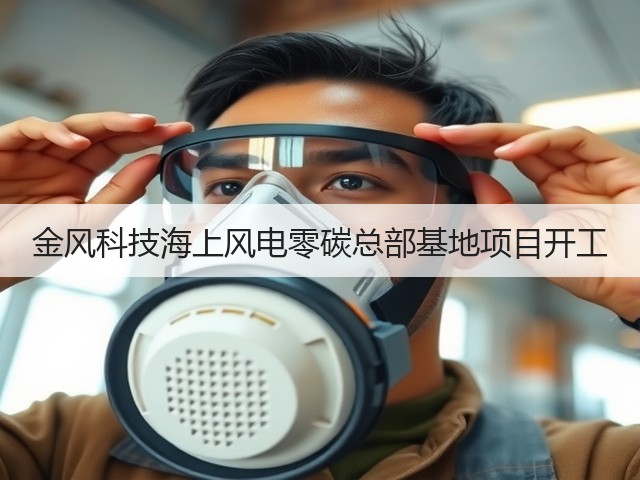 金风科技海上风电零碳总部基地项目开工(图1) 金风科技海上风电零碳总部基地项目开工(图1)