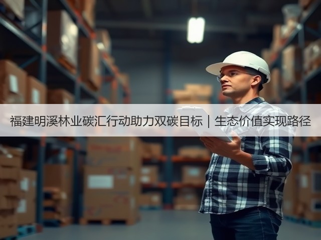 福建明溪林业碳汇行动助力双碳目标|生态价值实现路径(图1) 福建明溪林业碳汇行动助力双碳目标|生态价值实现路径(图1)